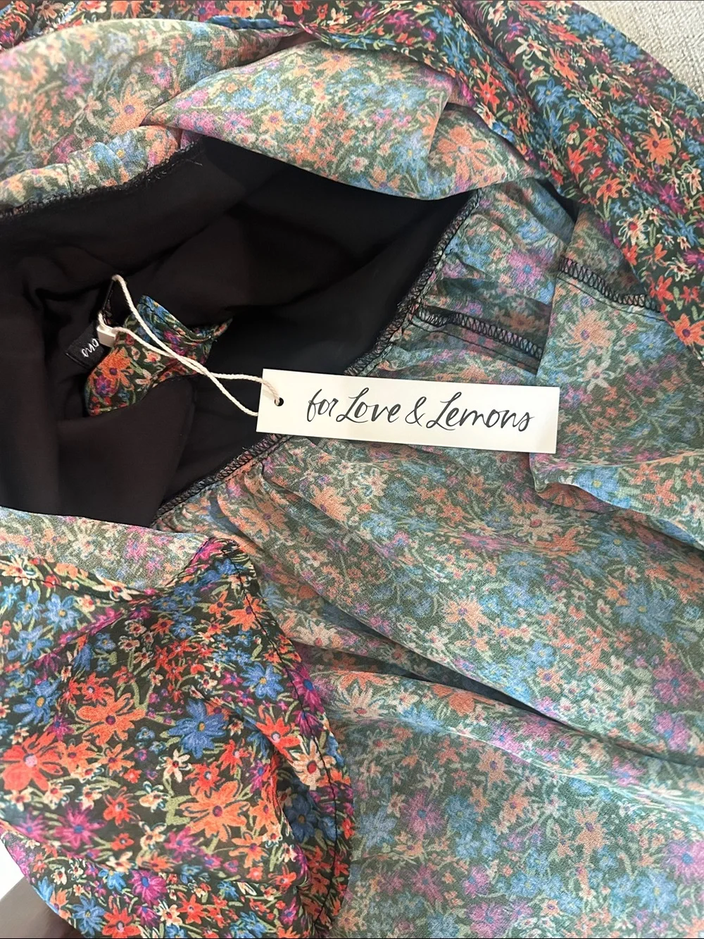 For Love & Lemons Brittany Floral Print Long Sleeve Midi Dress
For Love & Lemons - Picture 10 of 15